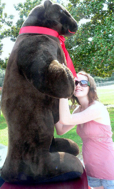 American Made Giant Stuffed Brown Bear 5 Feet Tall 3 Feet Wide Soft
