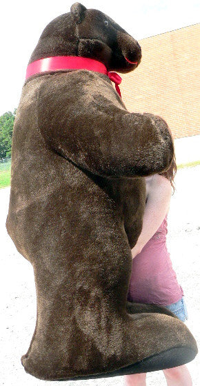 American Made Giant Stuffed Brown Bear 5 Feet Tall 3 Feet Wide Soft